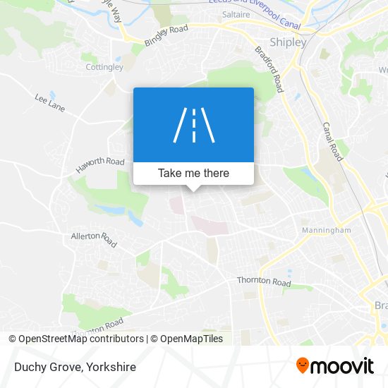 Duchy Grove map