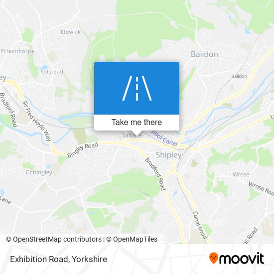 Exhibition Road map