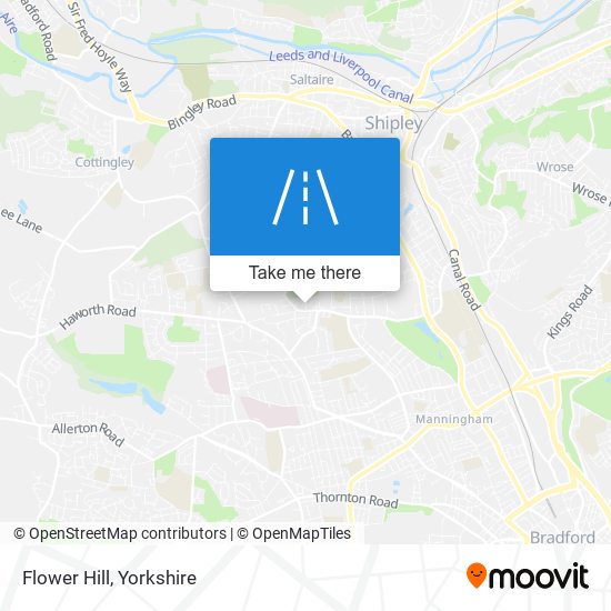 Flower Hill map