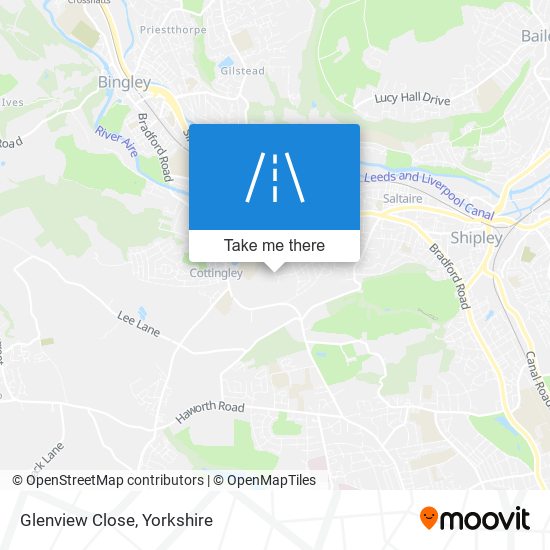 Glenview Close map