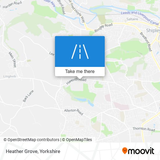 Heather Grove map
