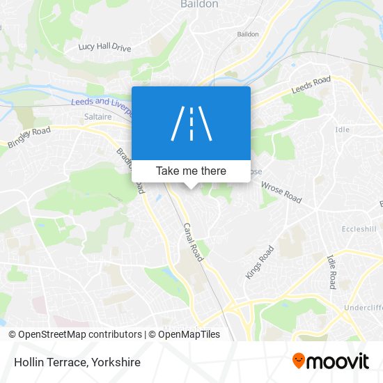 Hollin Terrace map