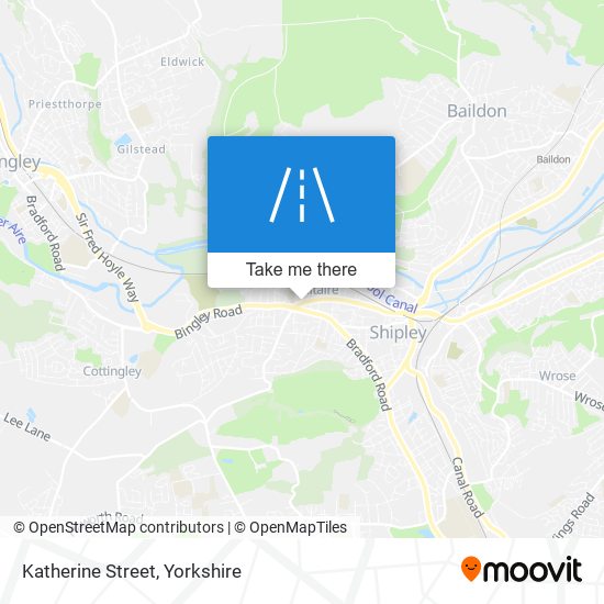 Katherine Street map
