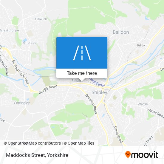 Maddocks Street map