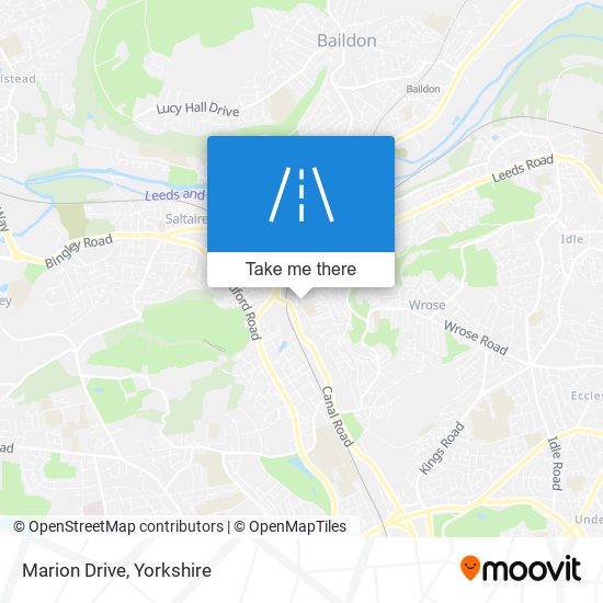 Marion Drive map