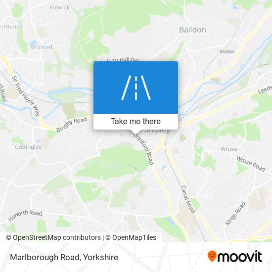 Marlborough Road map