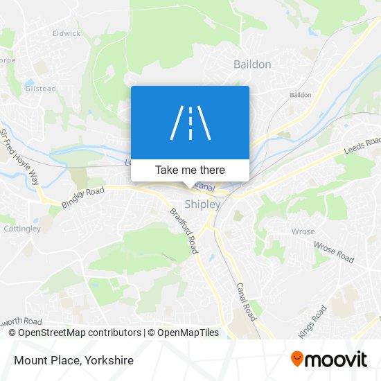 Mount Place map