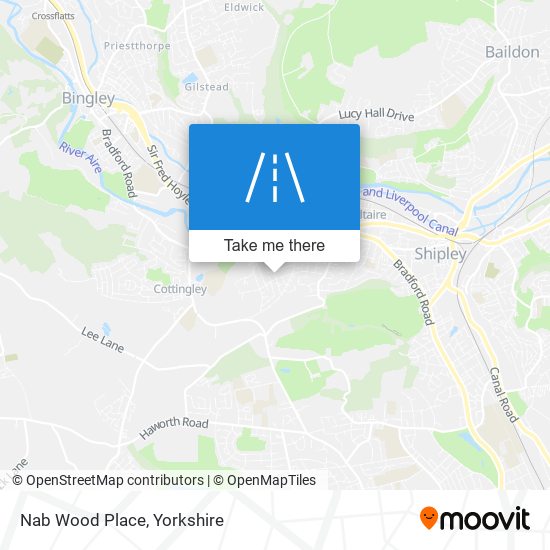 Nab Wood Place map