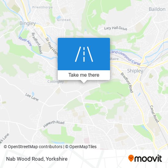 Nab Wood Road map