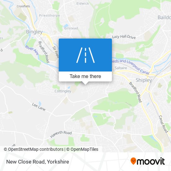 New Close Road map