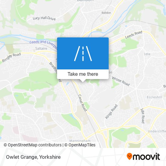 Owlet Grange map