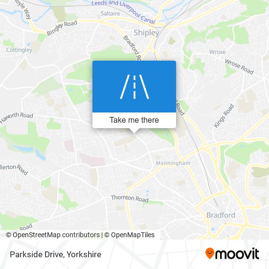 Parkside Drive map