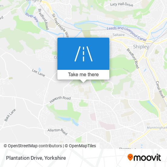 Plantation Drive map