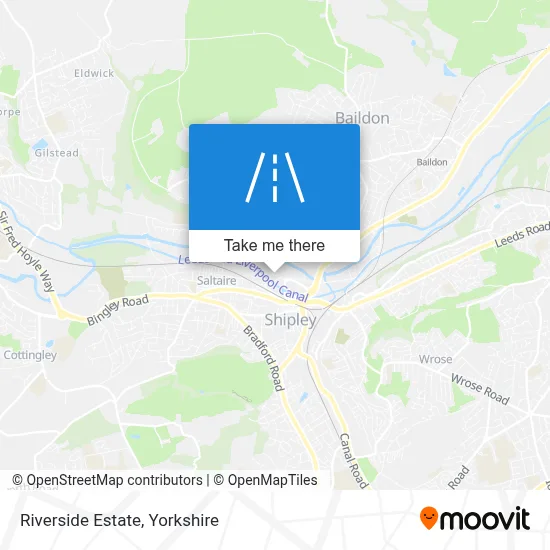 Riverside Estate map