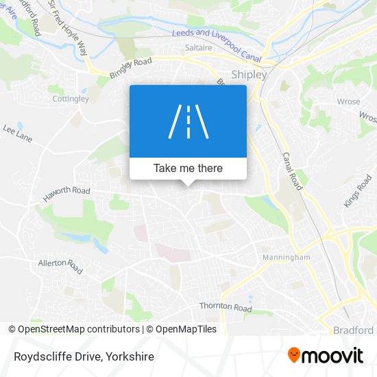 Roydscliffe Drive map