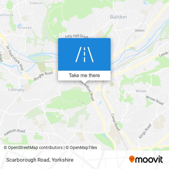 Scarborough Road map