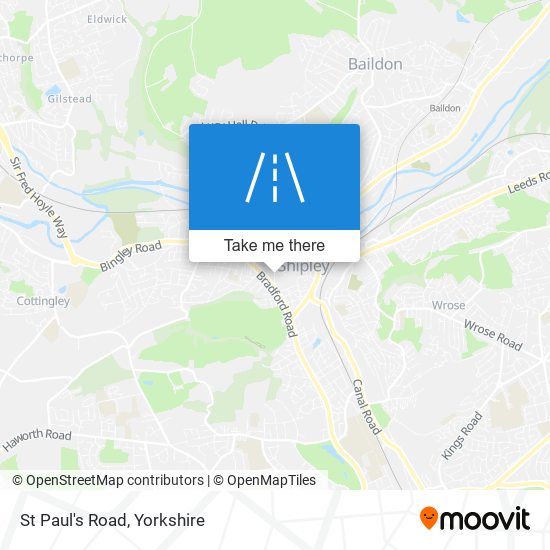 St Paul's Road map