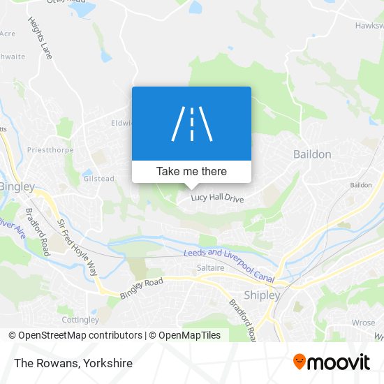 The Rowans map