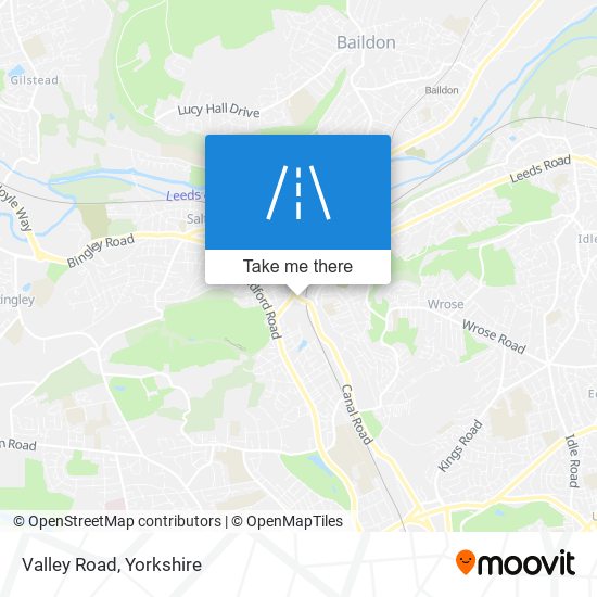 Valley Road map