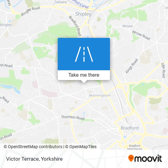 Victor Terrace map