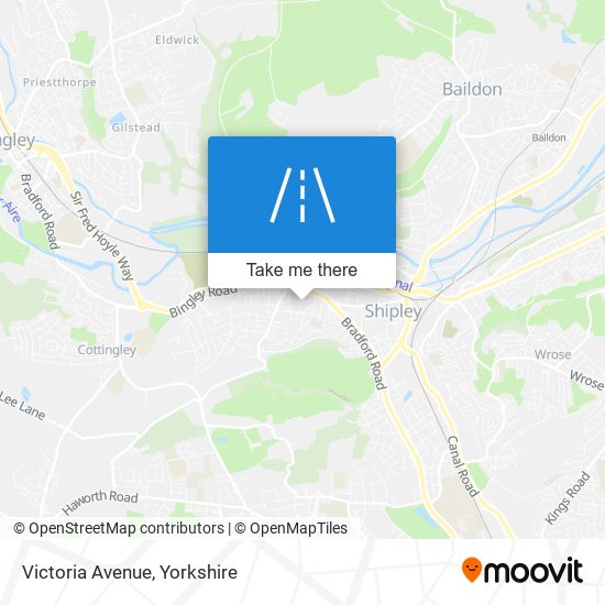 Victoria Avenue map