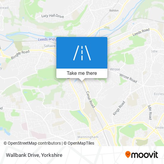 Wallbank Drive map