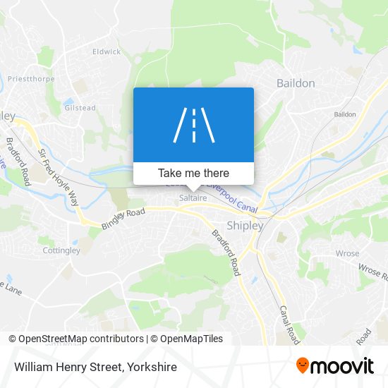 William Henry Street map