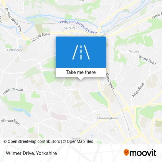 Wilmer Drive map