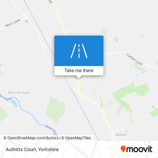 Authitts Court map