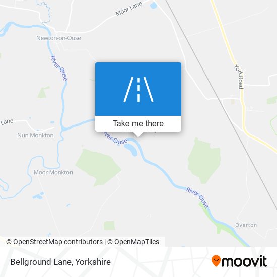 Bellground Lane map