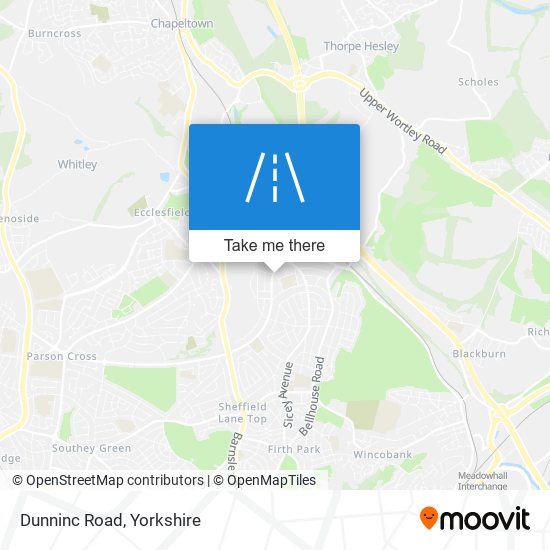 Dunninc Road map
