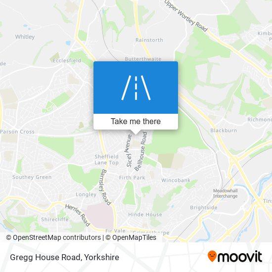 Gregg House Road map