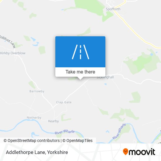 Addlethorpe Lane map