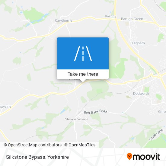 Silkstone Bypass map