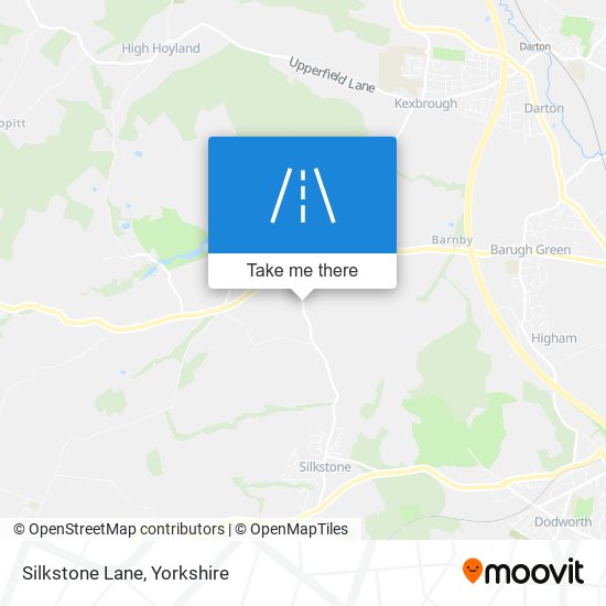 Silkstone Lane map