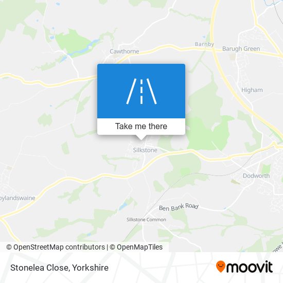Stonelea Close map