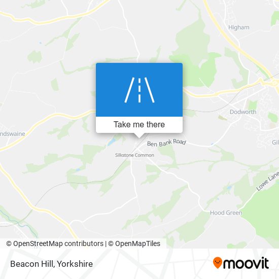 Beacon Hill map