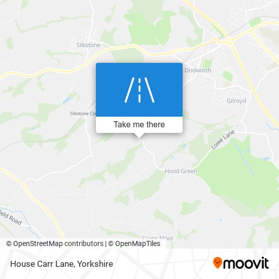House Carr Lane map