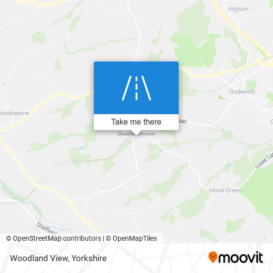 Woodland View map