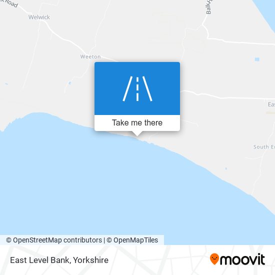 East Level Bank map