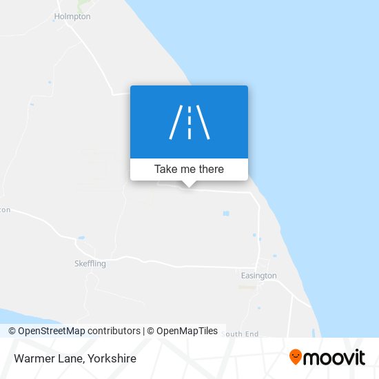 Warmer Lane map