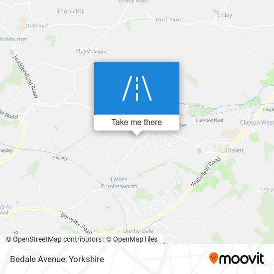 Bedale Avenue map