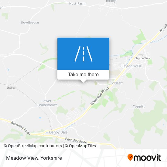 Meadow View map