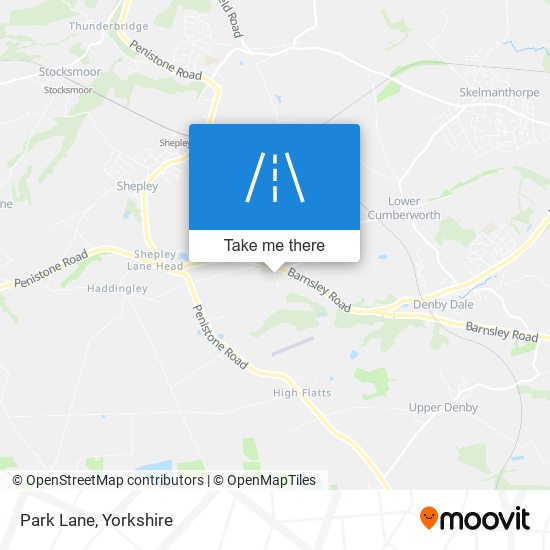 Park Lane map