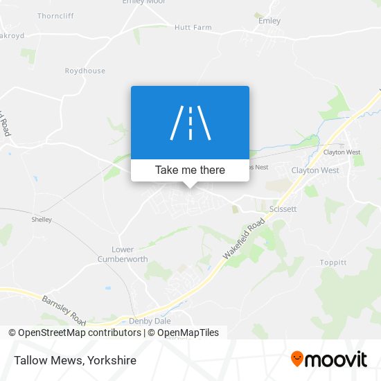 Tallow Mews map