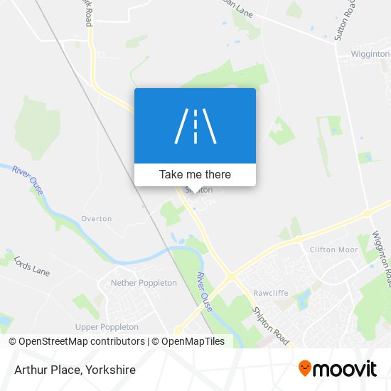 Arthur Place map