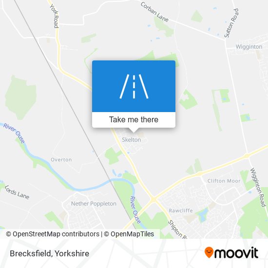 Brecksfield map