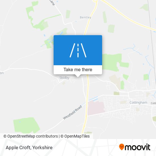 Apple Croft map