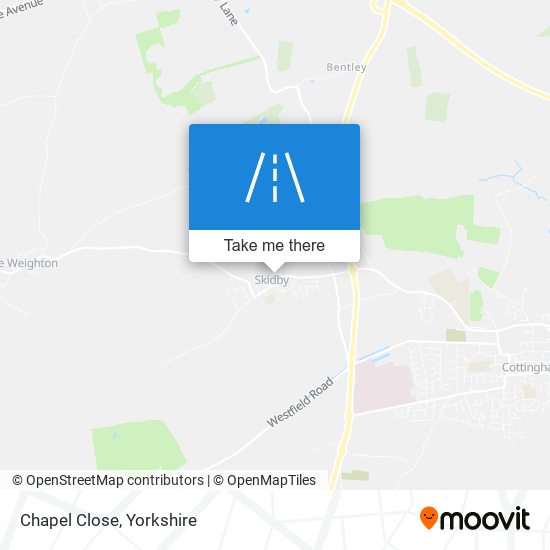 Chapel Close map