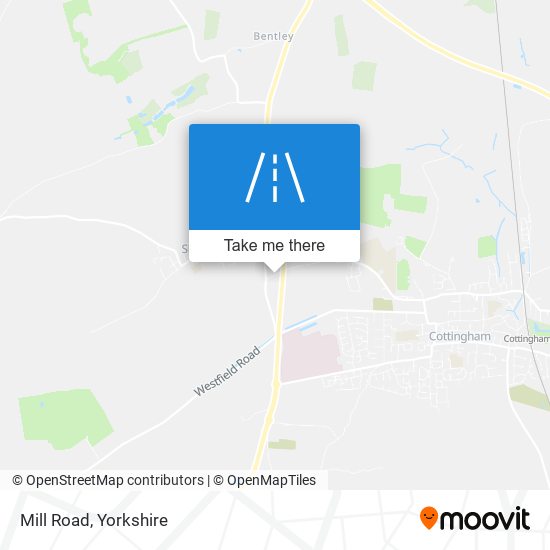 Mill Road map